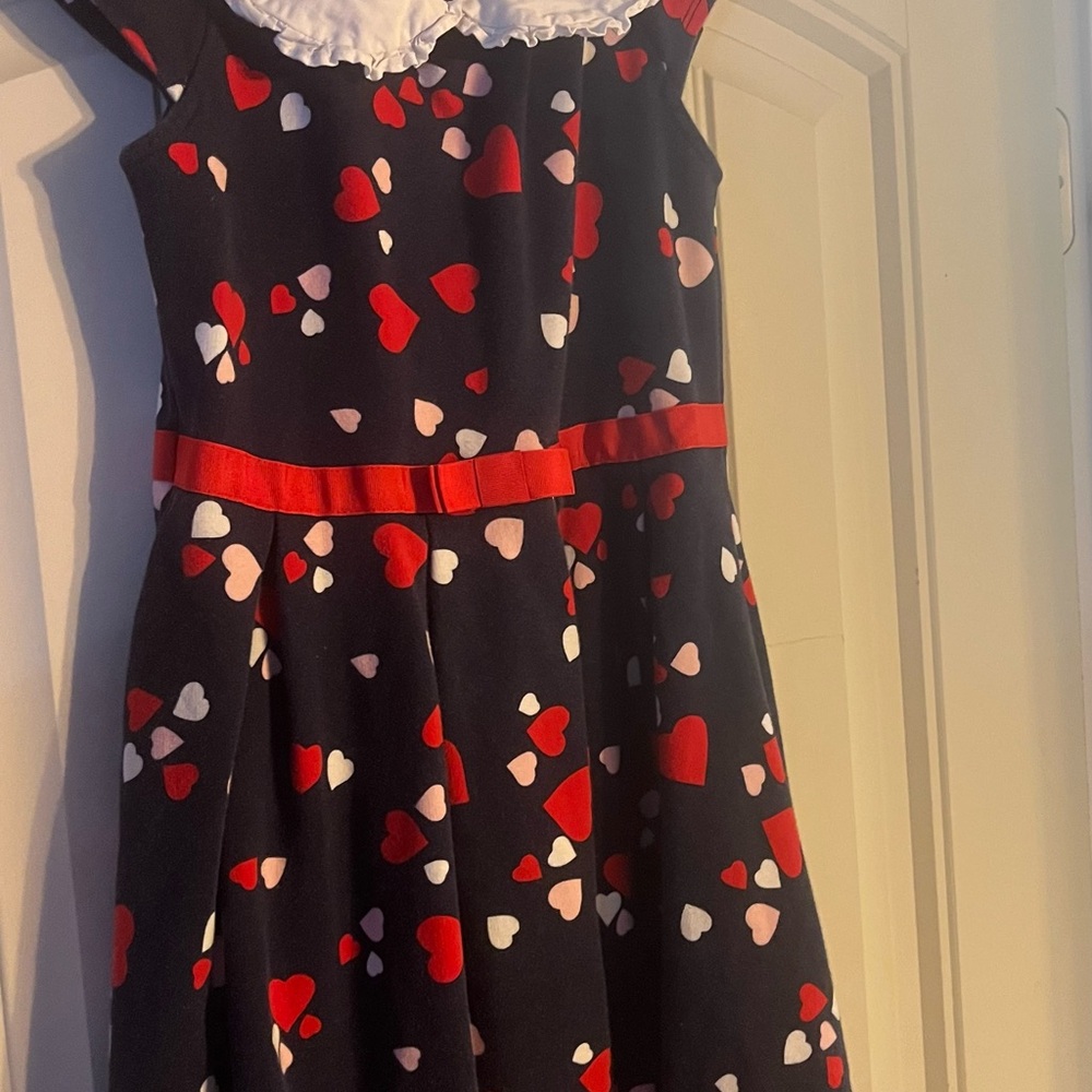 Heart Patterned Kids Dress Janie and Jack